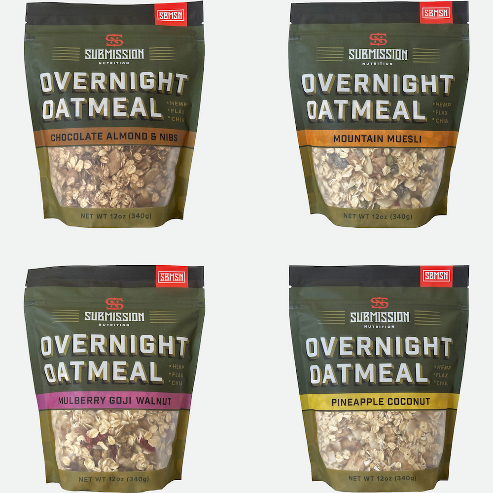 4 Pack Overnight Oatmeal